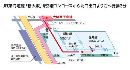 JR線 新大阪駅