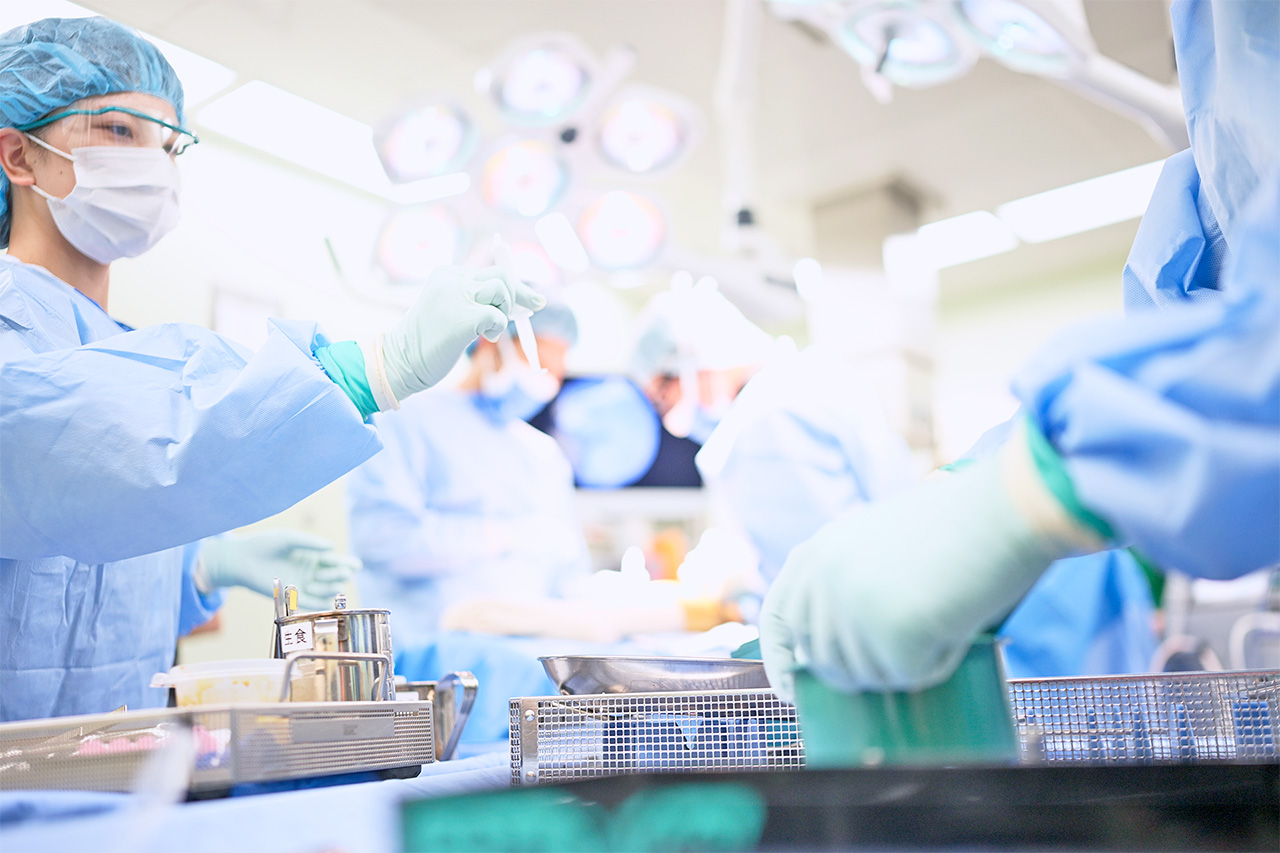 整形外科手術風景